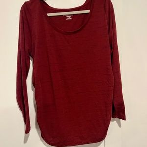 Long Sleeved Maternity Shirt